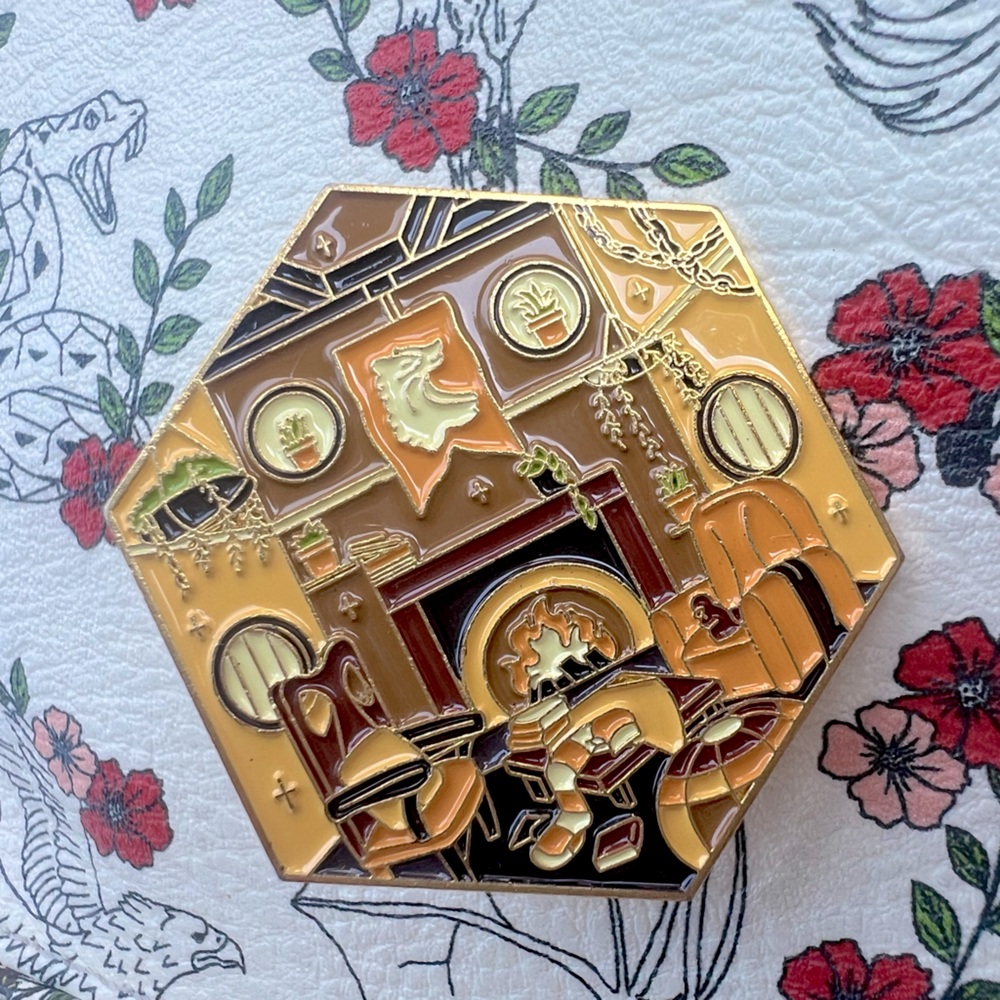 NEW Harry Potter Hufflepuff Common Room Pin - Wizarding World